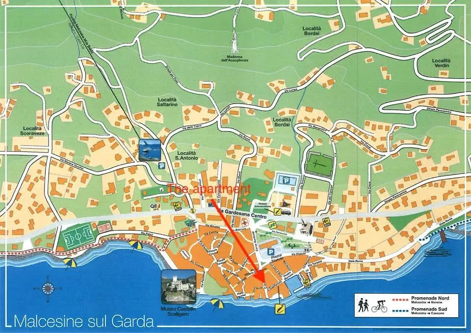 Malcesine Studio Flat Old Town Touch Bestlocated